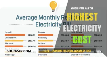 Electricity Costs: The Most and Least Expensive States