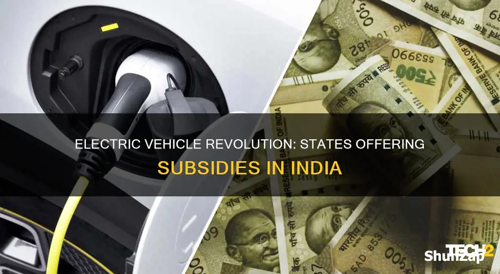 which state is giving subsidy on electric vehicles in india