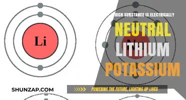 Lithium and Potassium: Electrically Neutral or Charged?