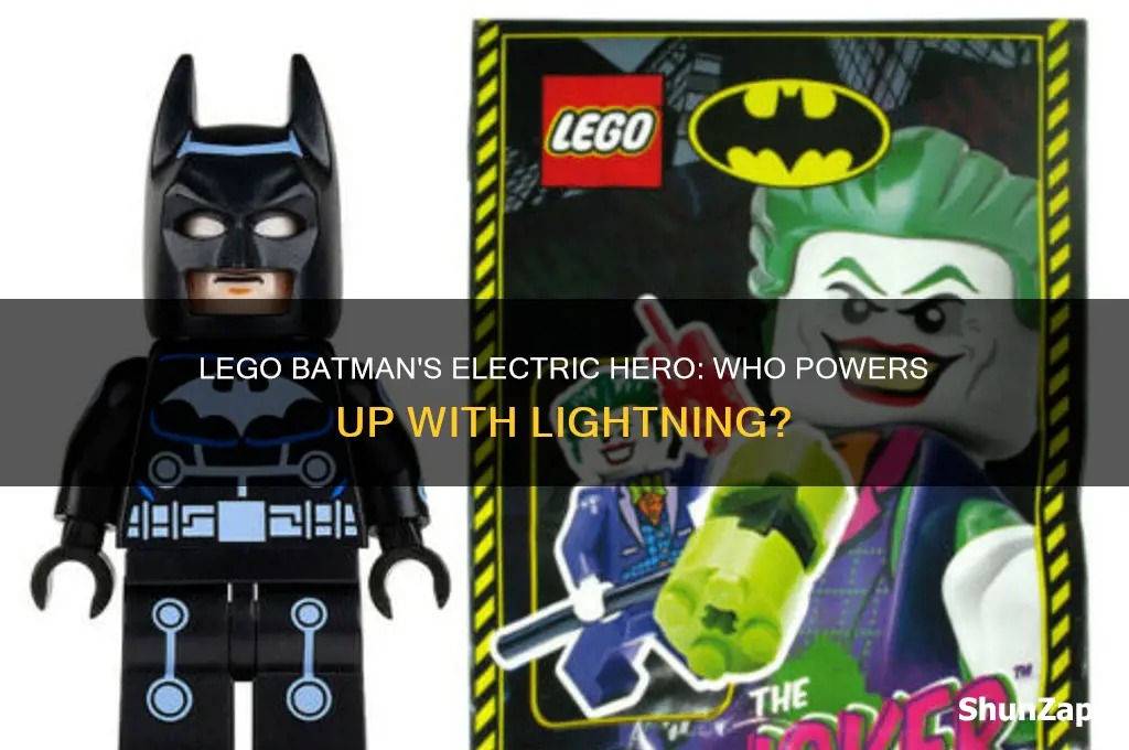 which superhero uses electricity in lego batman