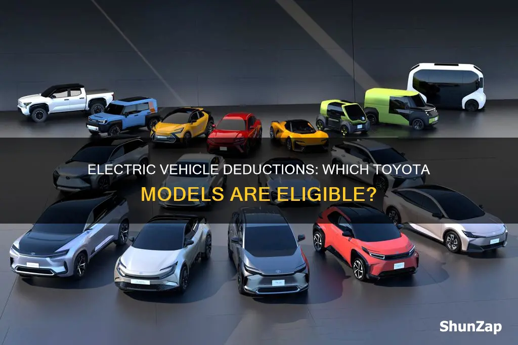 which toyotas qualify for electric vehicle deduction