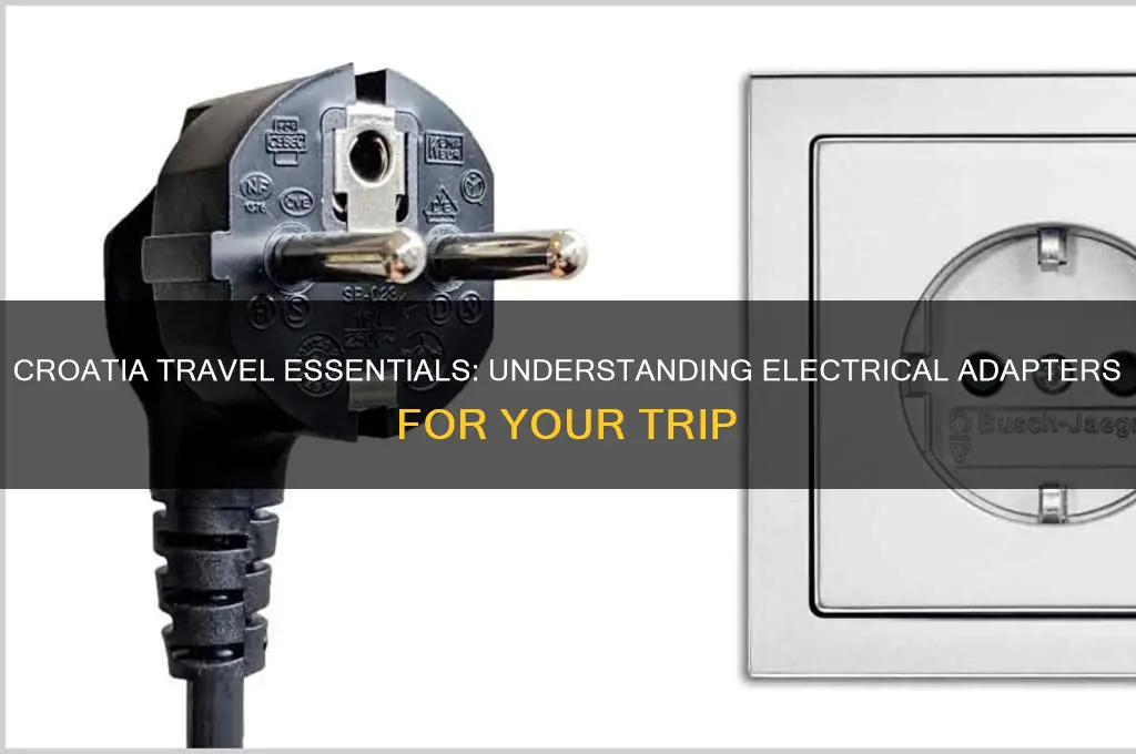 which type of electrical adapters are used in croatia