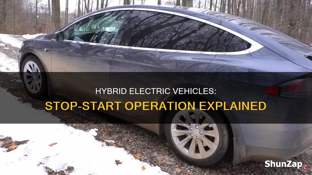 which type of hybrid electric vehicle has idle stop operation