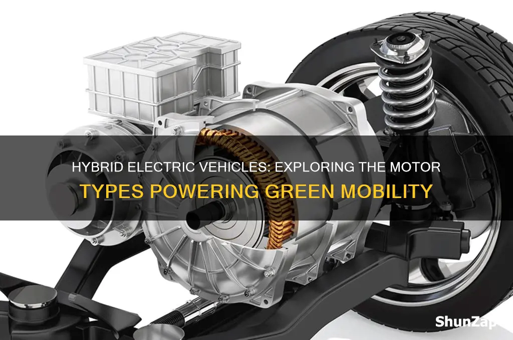 which type of motor is used in hybrid electric vehicles