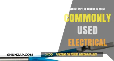 Most Commonly Used Electrical Tongue Type: A Comprehensive Guide