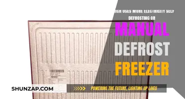 Self-Defrosting vs. Manual Defrost Freezers: Which Consumes More Electricity?