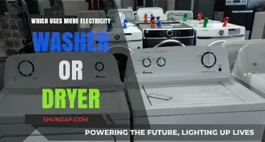 Washer vs. Dryer: Which Appliance Consumes More Electricity?