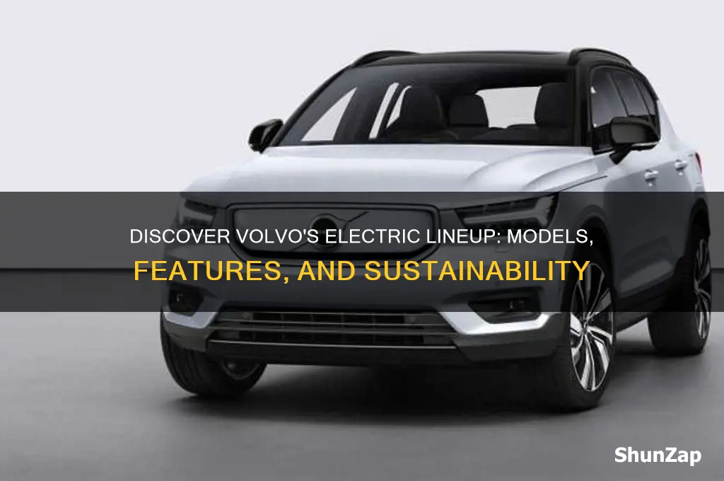 which volvo cars are electric