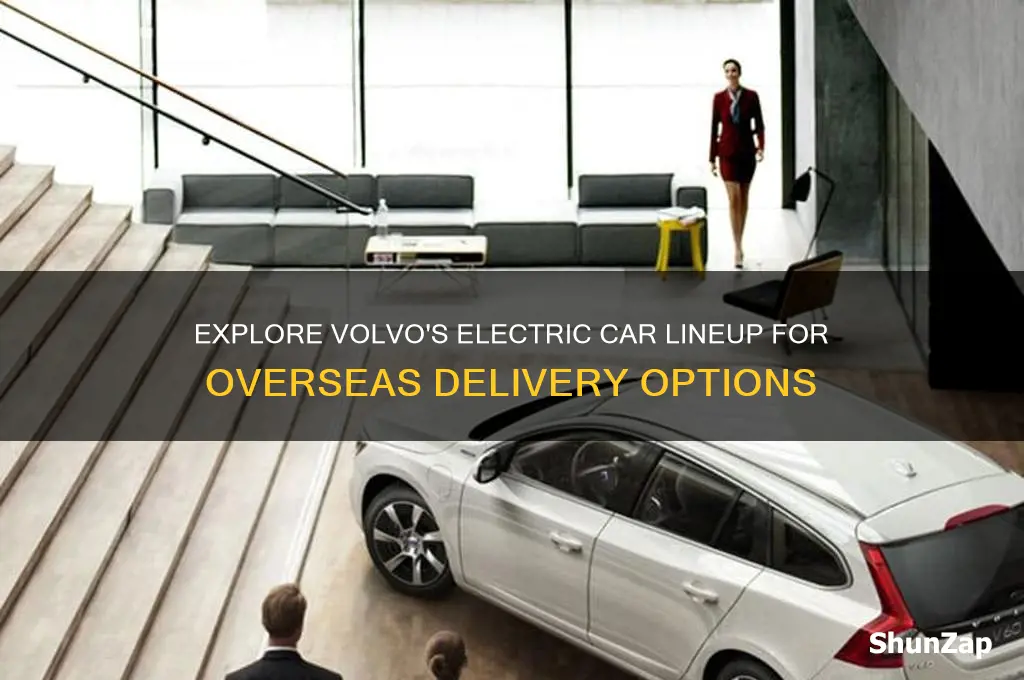 which volvo electric cars are offered for overseas delivery