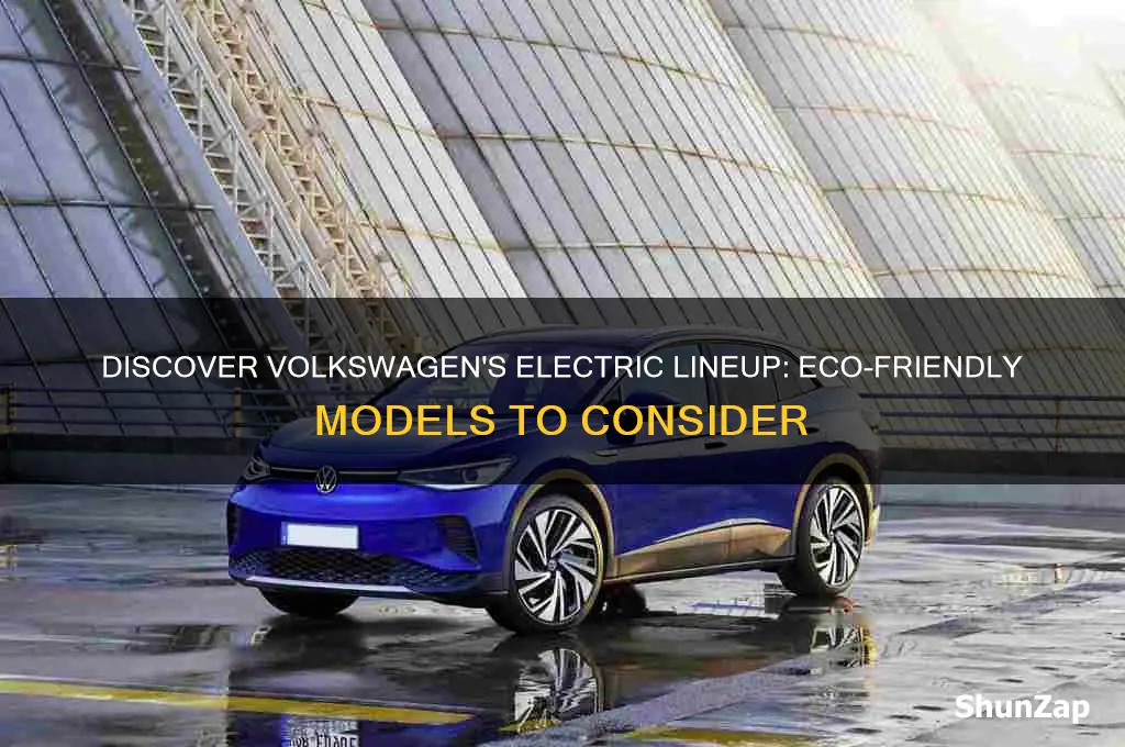 which vw cars are electric