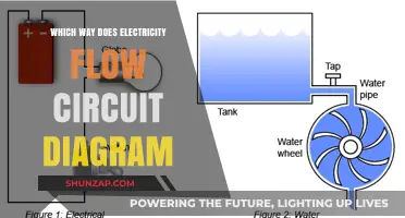 Understanding Circuit Diagrams: Electricity Flow Direction