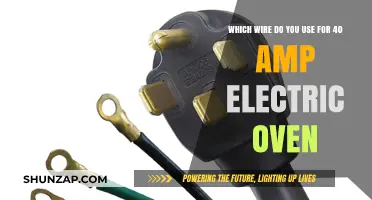 Choosing the Right Wire for Your 40 Amp Electric Oven