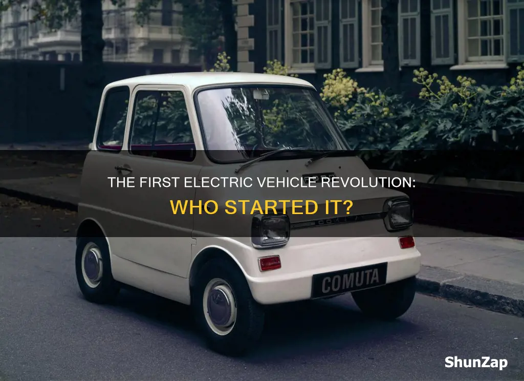 who began producing electric vehicles first in the modern age