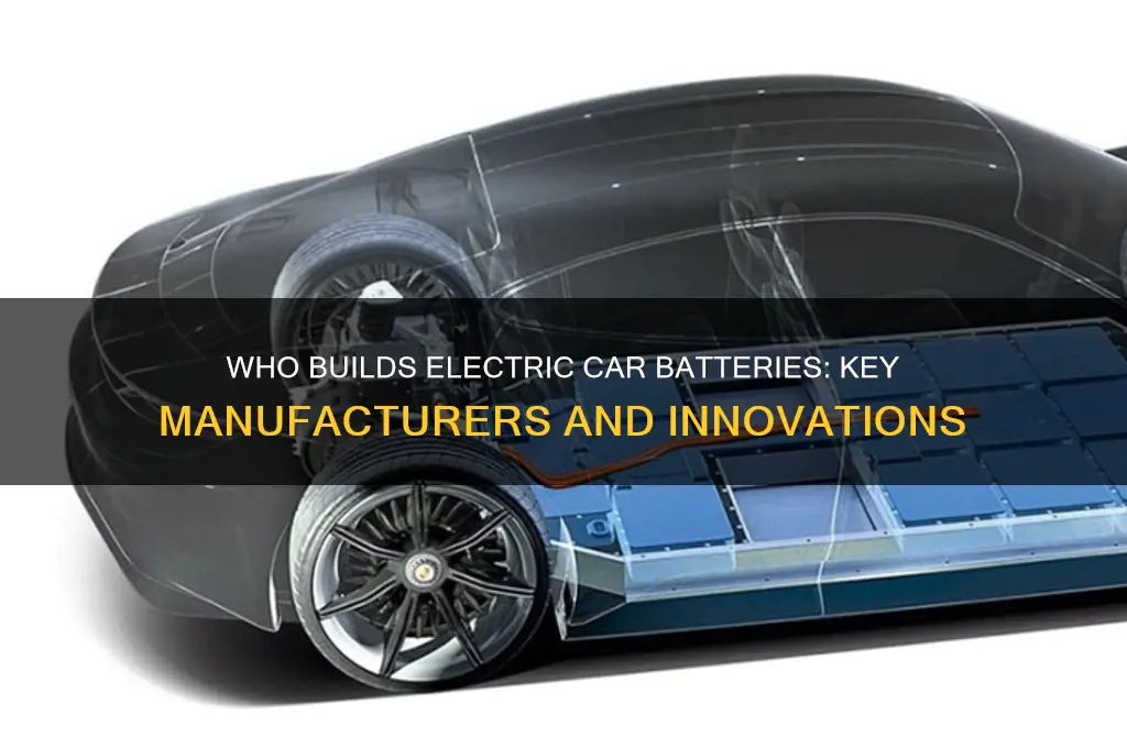 who builds batteries for electric cars