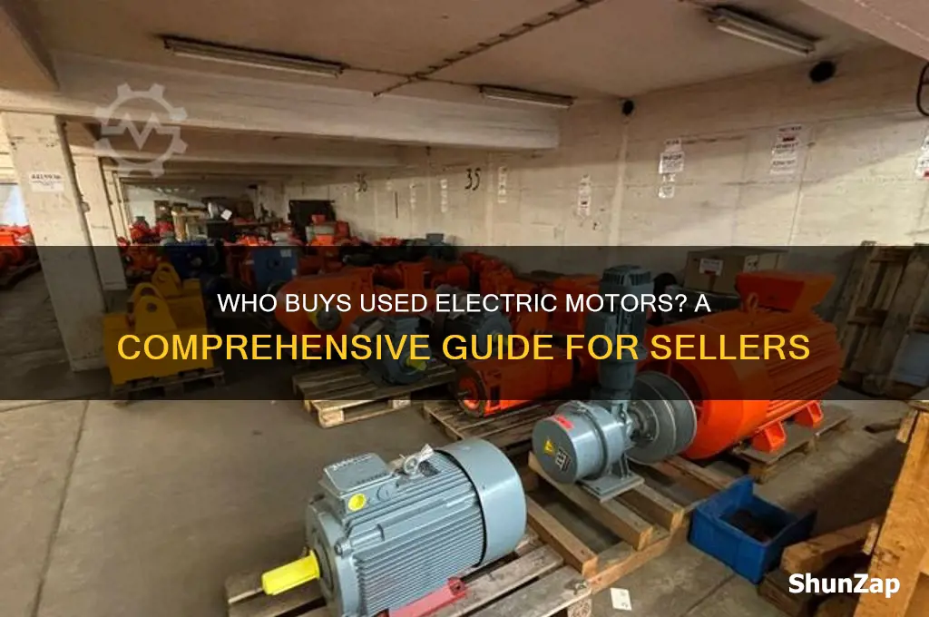 who buys used electric motors