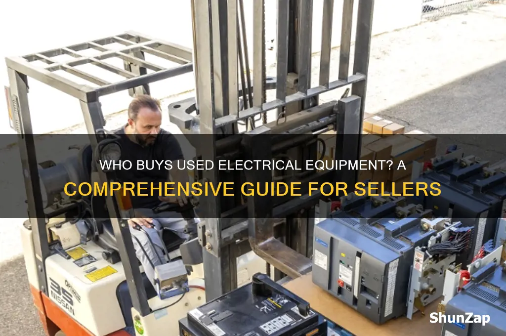 who buys used electrical equipment