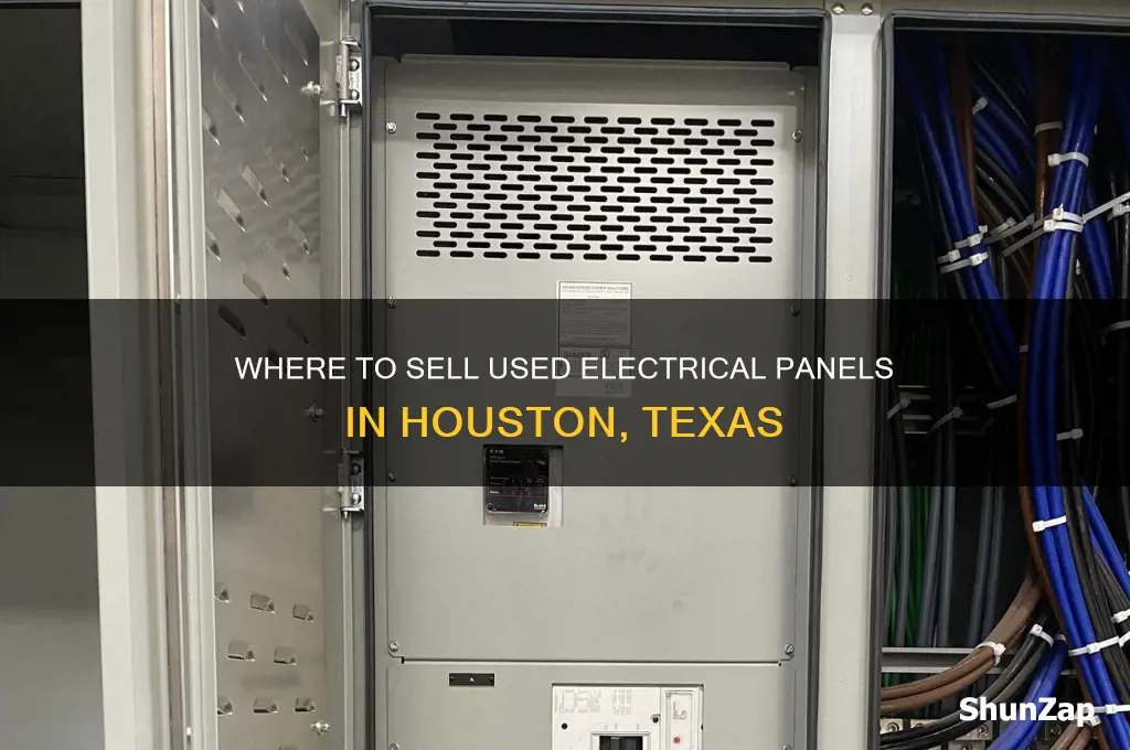 who buys used electrical panels in houston texas