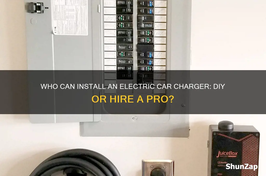 who can install an electric car charger