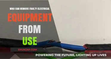 Who's Responsible for Removing Faulty Electrical Equipment from Use?