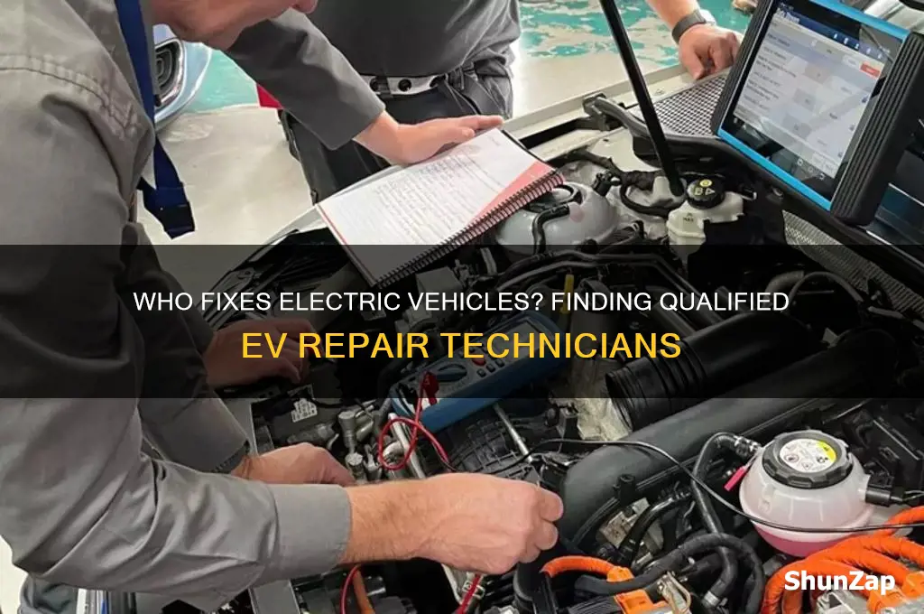 who can repair electric cars