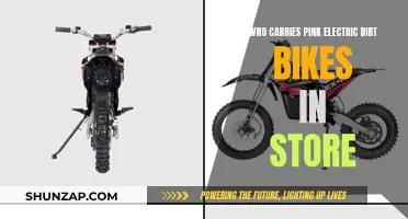 Pink Electric Dirt Bikes: In-Store Availability and Options