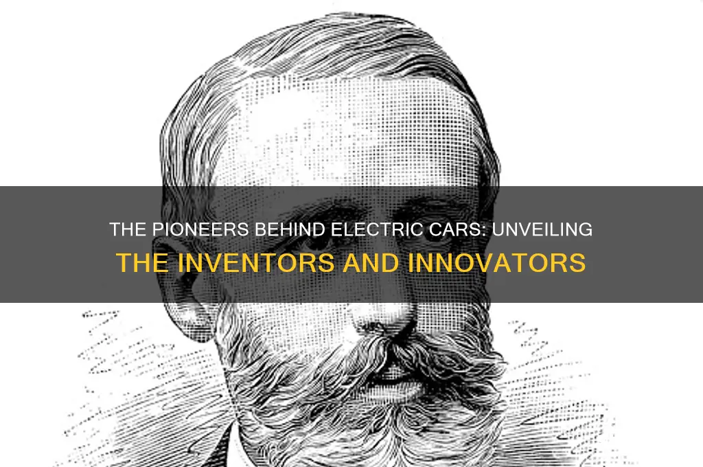 who created electric cars