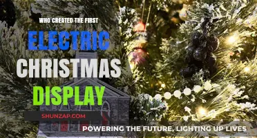 The First Electric Christmas Display: Who Made it Happen?