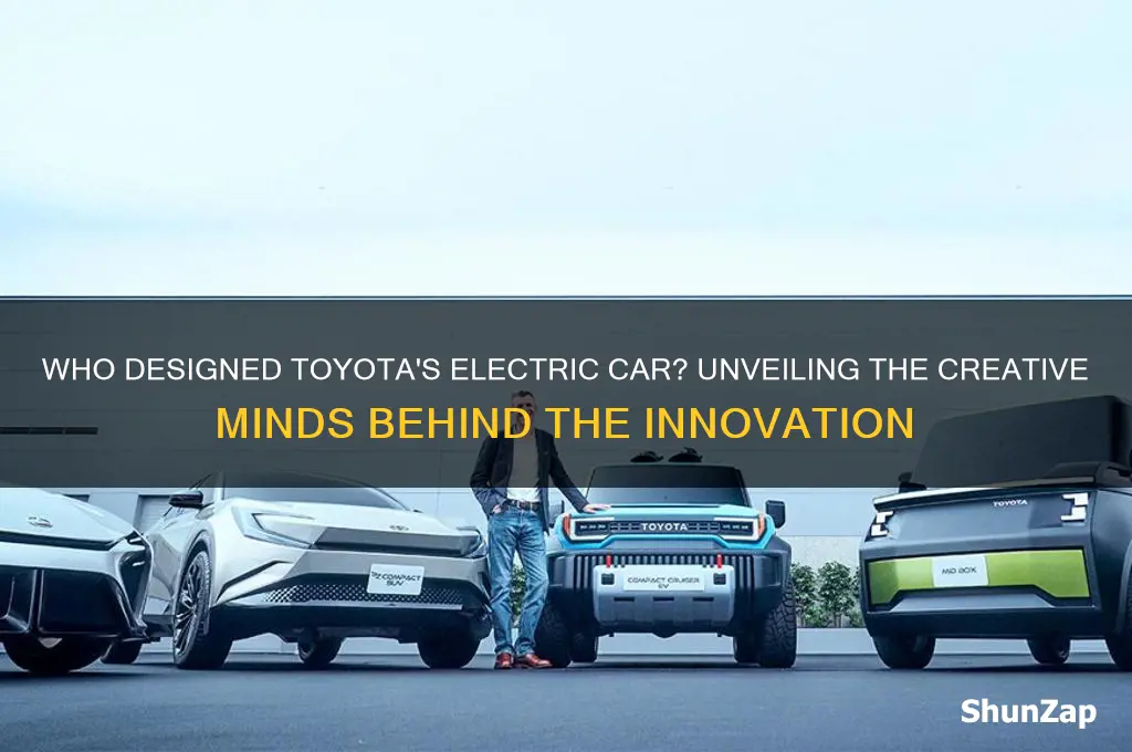 who designed toyota electric car