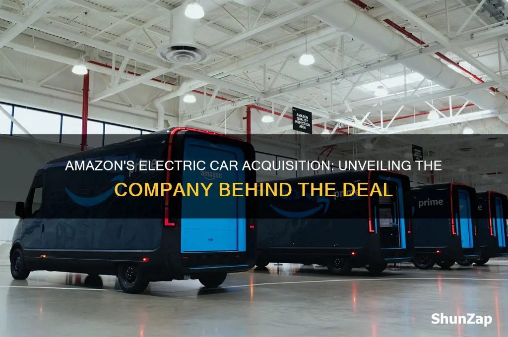who did amazon buy electric cars from