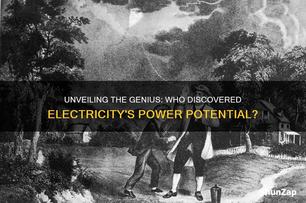 who discoered that electricity can be used as power