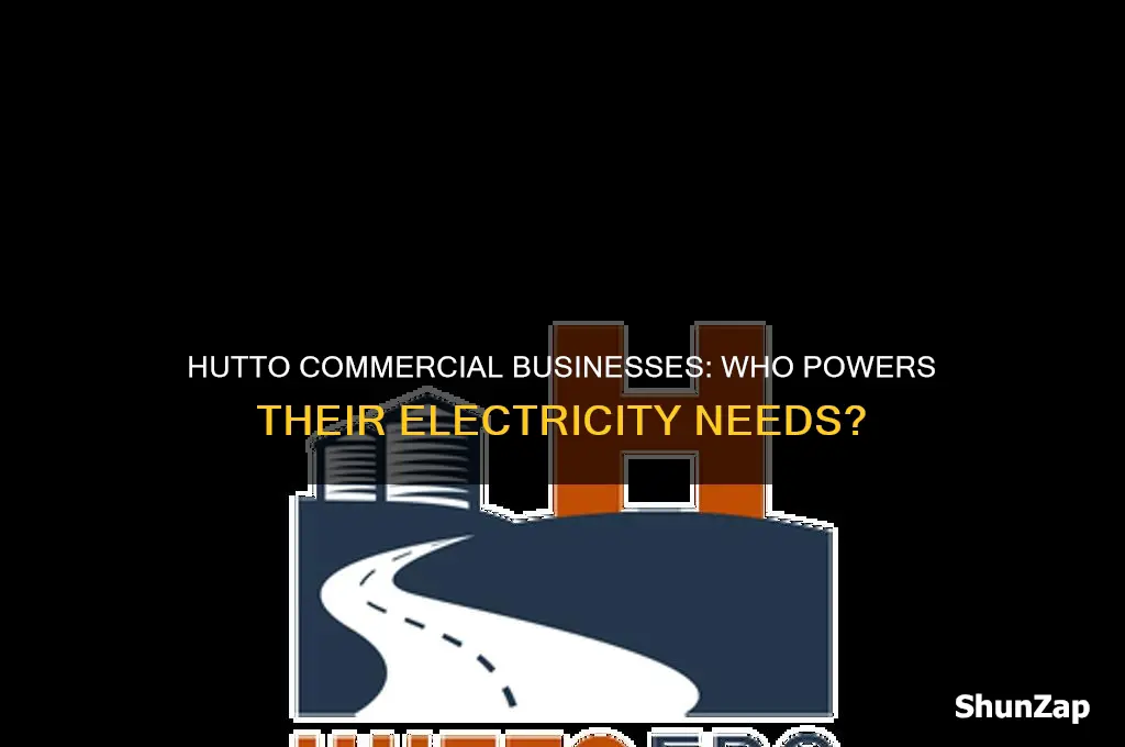 who do commercial businesses in hutto use for electricity