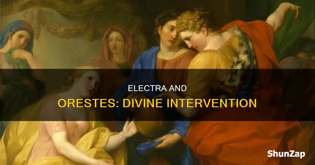 who do electra and orestes pray to