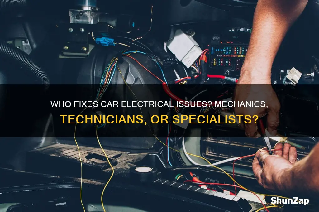 who do electrical work on cars