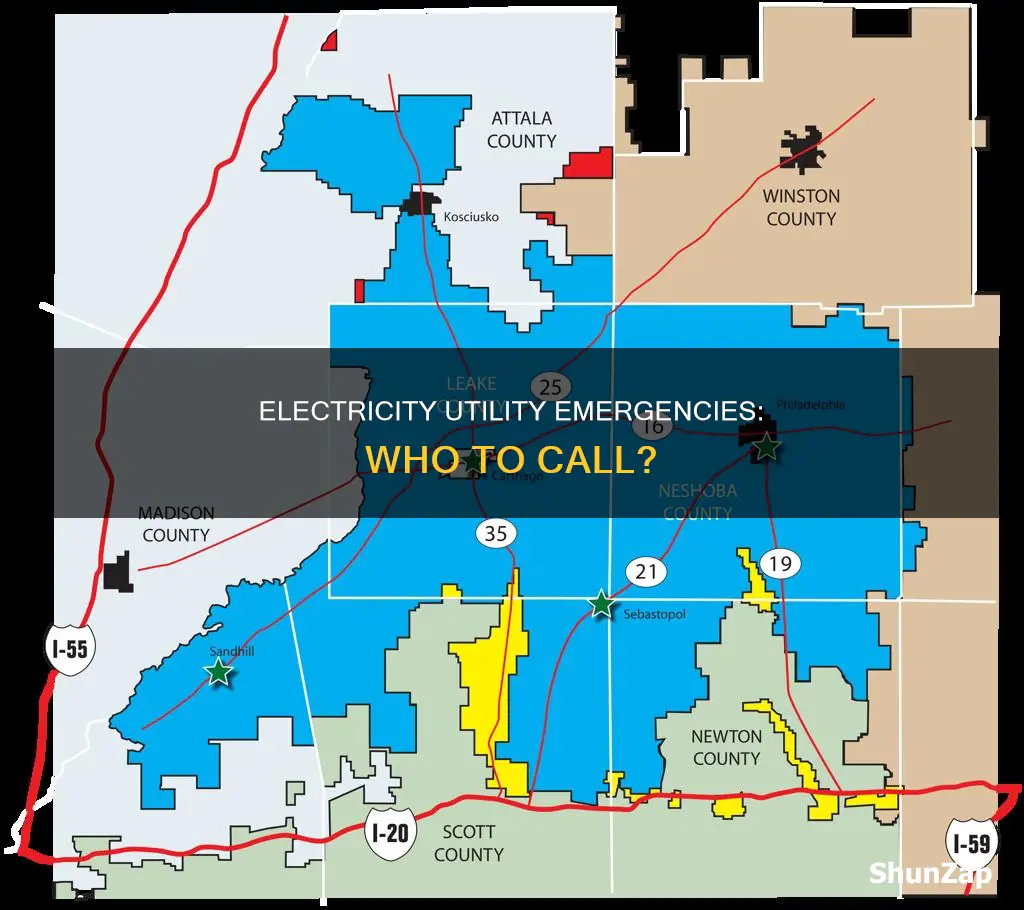who do i call about electricity utility