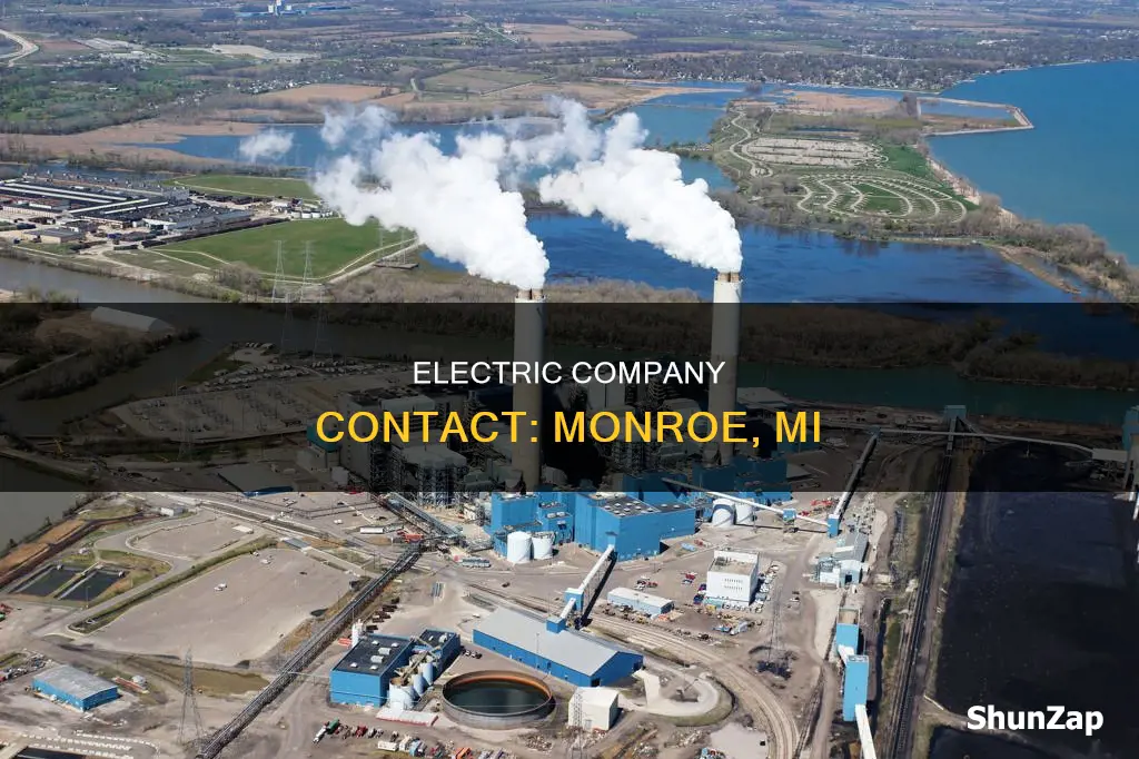 who do i call for electric company in monroe mi