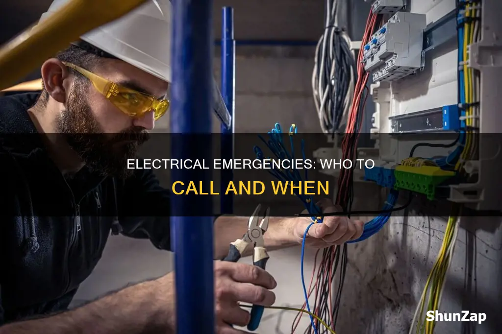 who do we call if electrical messages