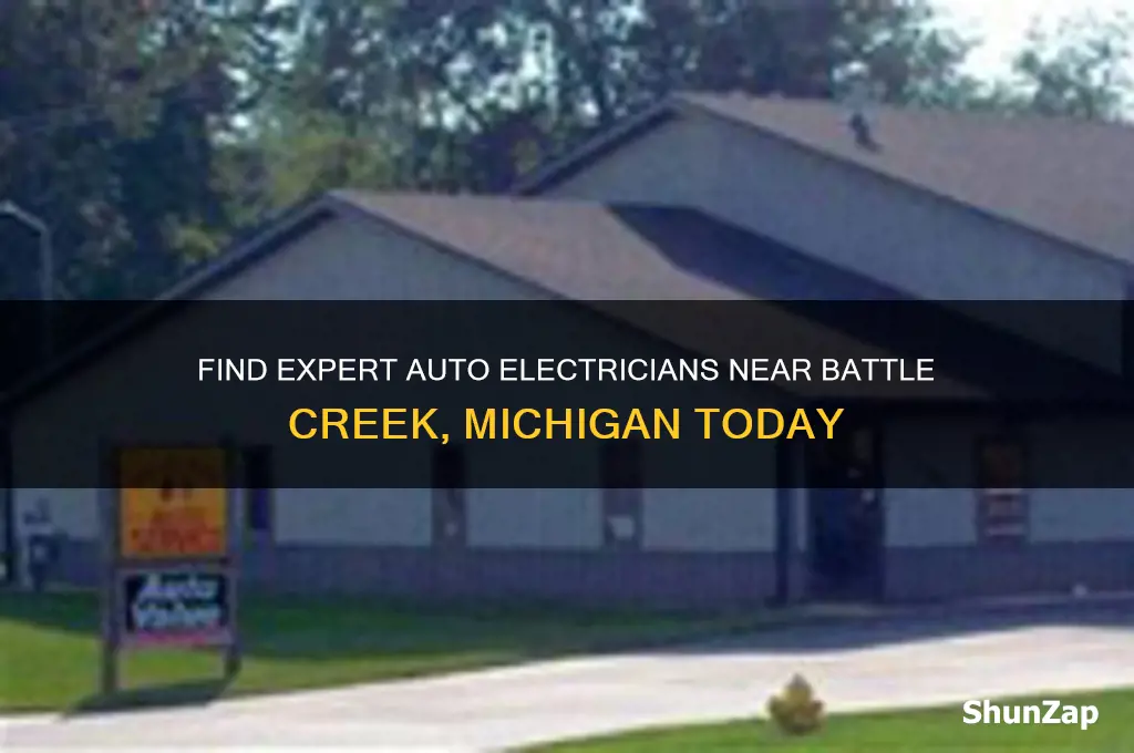 who does electrical work on cars near battle creek michigan
