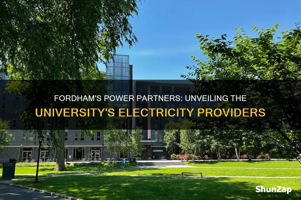 who does fordham use for electricity