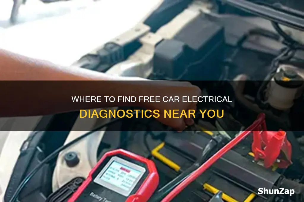 who does free diagnostic on electrical part of the car