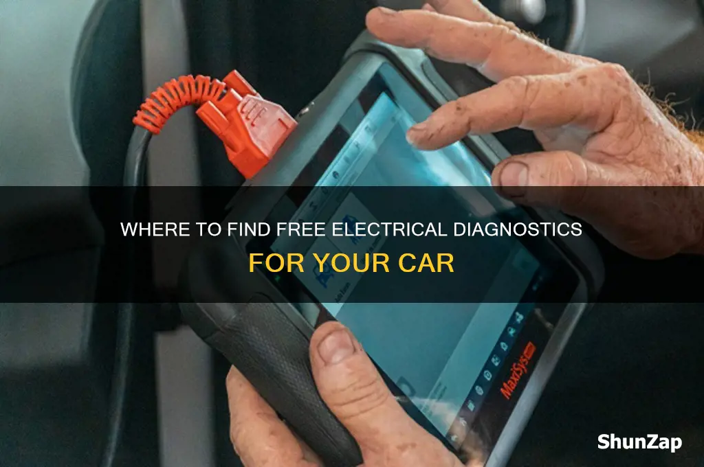 who does free electrical dignostics on cars