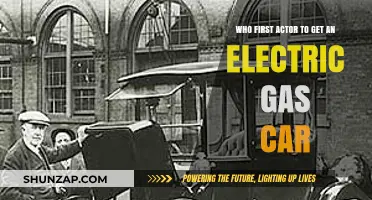The First Actor to Drive an Electric Gas Car: A Pioneer