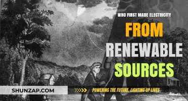 The First Steps Towards Renewable Electricity