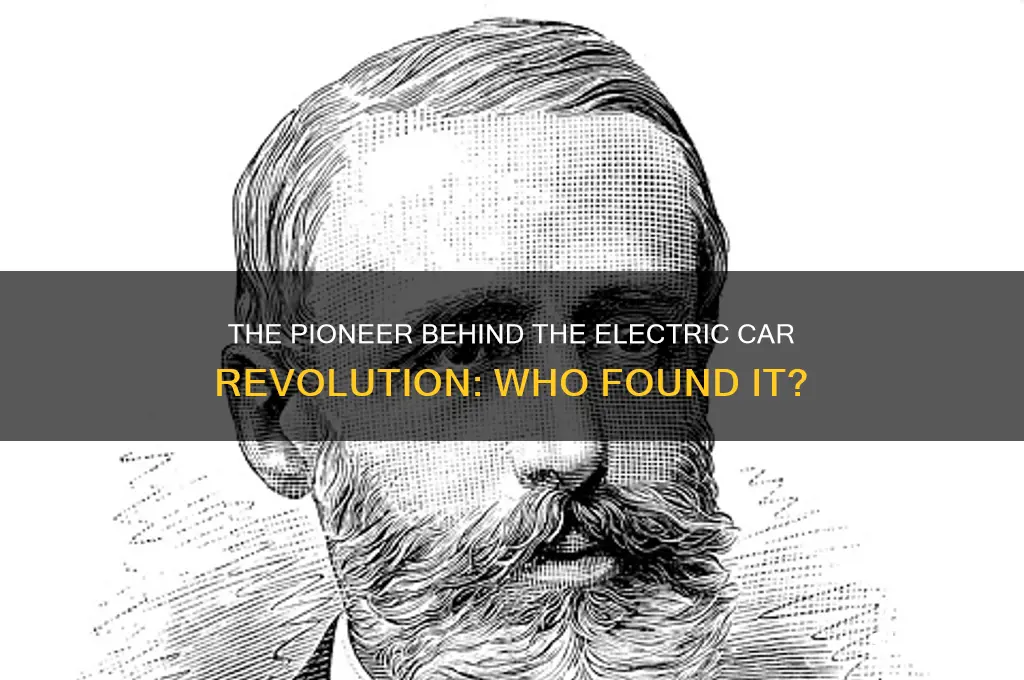 who found electric car