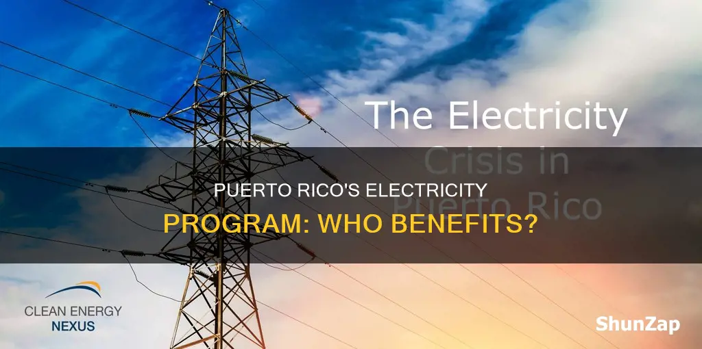 who got the puerto rico electricity program
