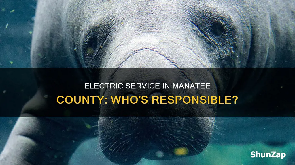 who handles electric service in manatee county
