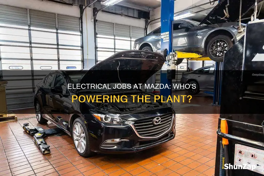 who has electrical jobs with mazda plant