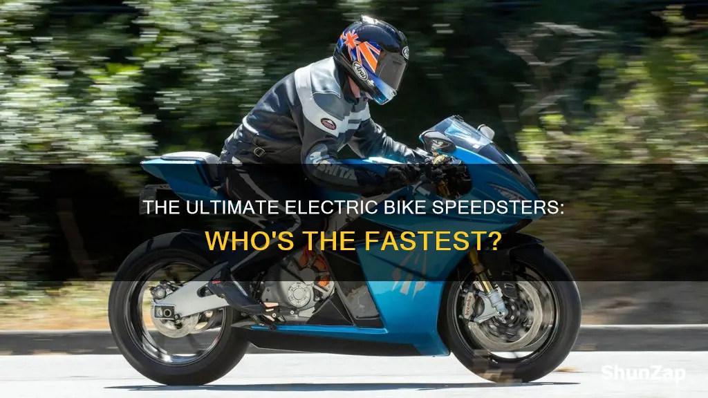 who has the fasest electric bike