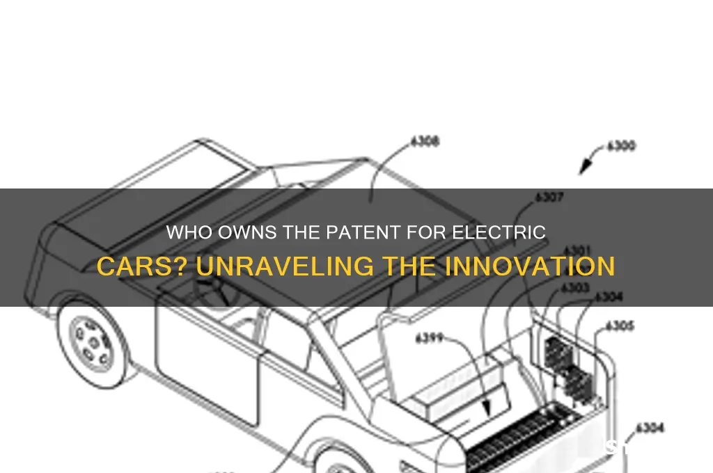 who has the patent for electric cars