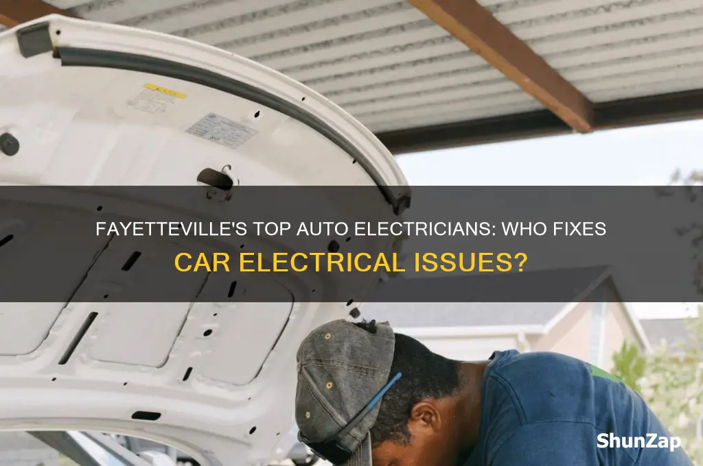 who in fayetteville fixes electrical problem in cars