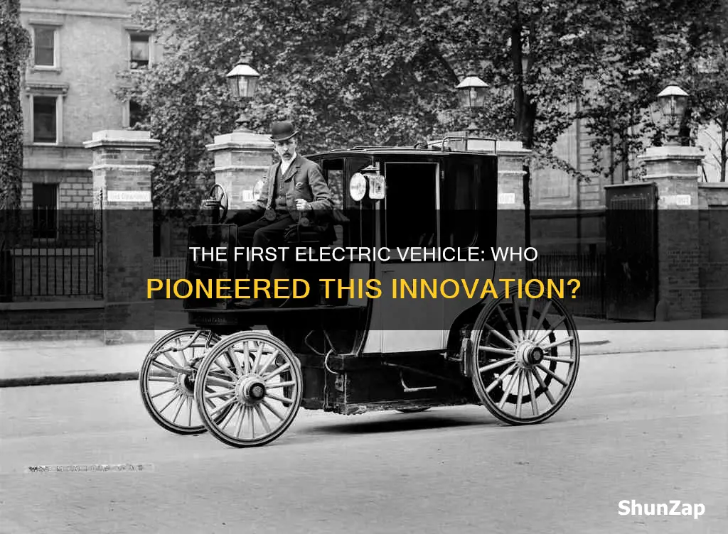 who invented battery electric vehicle